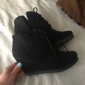 Black Winter Booties